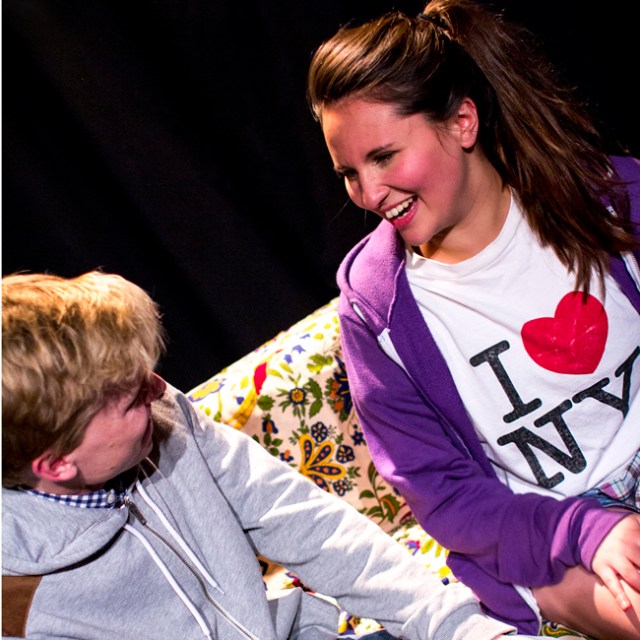 Timothy George and Nathalie Barclay in Positive