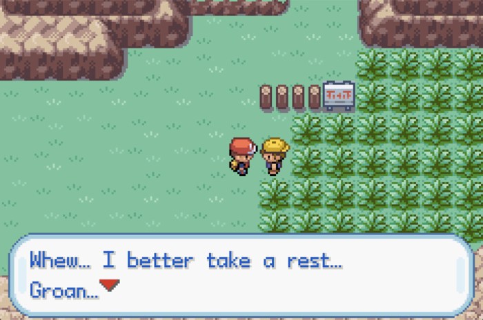 Whew I better take a rest groan